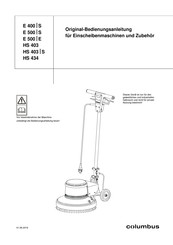Columbus HS 403 S Original Bedienungsanleitung