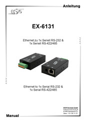 Exsys EX-6131 Anleitung