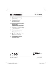 EINHELL 43.261.41 Originalbetriebsanleitung