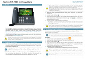 Yealink SIP-T48S Schnellstartanleitung