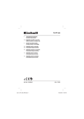 EINHELL TC-PP 220 Originalbetriebsanleitung