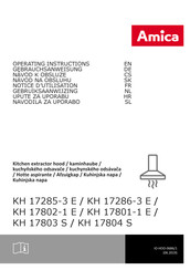 Amica KH 17802-1 E Gebrauchsanweisung