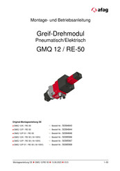 Afag GMQ 12/RE-50 Montage- Und Betriebsanleitung