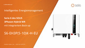 SOLIS 3Phasen Hybrid WR S6-EH3P5K-H-EU Bedienungsanleitung