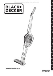 Black & Decker SVJ520B Übersetzung Der Ursprünglichen Gebrauchsanleitung