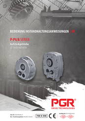 PGR P-Pt/A Serie Bedienungsanleitung