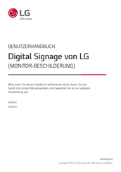 LG 49XS4J Benutzerhandbuch