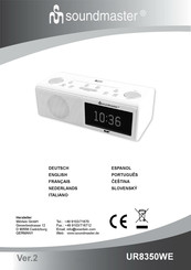 Wörlein SOUNDMASTER UR8350WE Bedienungsanleitung