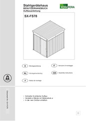 KONIFERA SX-FS78 Benutzerhandbuch