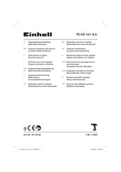 EINHELL TE-CD 12/1 X-Li Originalbetriebsanleitung