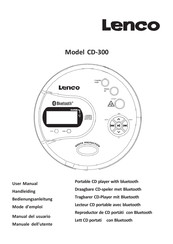 Lenco CD-300BK Bedienungsanleitung