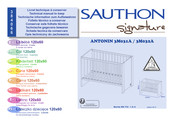 SAUTHON signature ANTONIN 3M031A Bedienungsanleitung