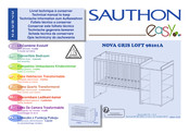 SAUTHON NOVA GRIS LOFT 98101A Bedienungsanleitung