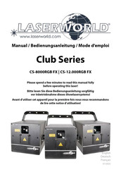 Laserworld CS-12.000RGB FX Bedienungsanleitung