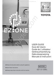 Toyota EZ ONE EZ1-U1-3DEL Gebrauchsanleitung