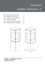 Nordpeis Quadro Exclusive 3 Installations- Und Benutzerhandbuch