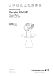 Endress+Hauser Micropilot S FMR530 Betriebsanleitung