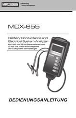 Midtronics MDX-600-Serie Bedienungsanleitung