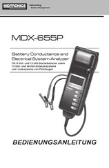Midtronics MDX-655P Bedienungsanleitung