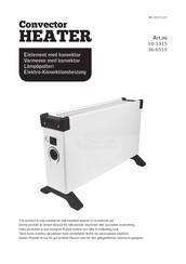 Clas Ohlson 18-1315 Bedienungsanleitung