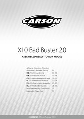 Carson X10 Bad Buster 2.0 Betriebsanleitung