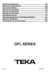 Teka GFL Serie Bedienungsanleitung