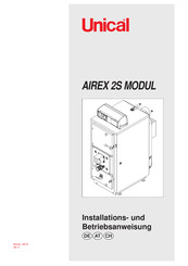 Unical AIREX 2S MODUL Installations- Und Betriebsanweisung