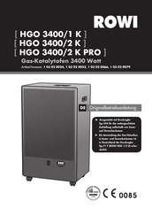 Rowi 1 03 02 0079 Originalbetriebsanleitung