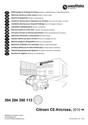 Westfalia Automotive 304 204 300 113 Montage- Und Betriebsanleitung