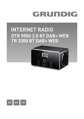 Grundig TR 3200 BT DAB+ WEB Bedienungsanleitung