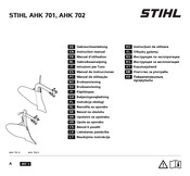 Stihl AHK 702 Gebrauchsanleitung