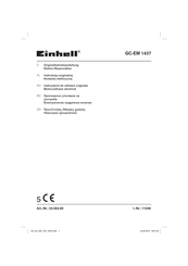 EINHELL GC-EM 1437 Originalbetriebsanleitung