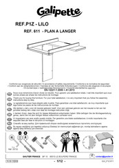 Galipette LILO P1Z 611 Montageanleitung