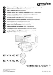 Westfalia Automotive 307 478 300 107 Montage- Und Betriebsanleitung