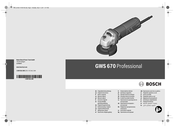Bosch GWS 670 Professional Originalbetriebsanleitung
