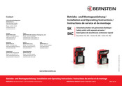 Bernstein 6016119084/SK-U1Z MRU Betriebs- Und Montageanleitung