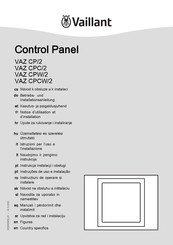 Vaillant VAZ CPC/2 Betriebs Und Installationsanleitung
