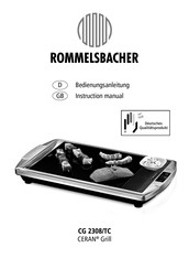 Rommelsbacher CERAN CG 2308/TC Bedienungsanleitung