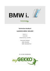 myGekko BMW i WALLBOX Technisches Handbuch