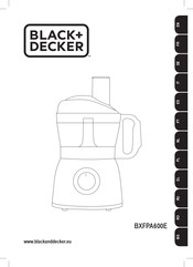 Black & Decker BXFPA600E Bedienungsanleitung
