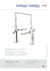 Nussbaum POWER LIFT HF 3S 5000 Serie Betriebsanleitung