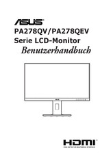 Asus PA278QEV Serie Benutzerhandbuch