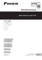 Daikin Altherma 3 H MT F+W ETBH12E6V Serie Betriebsanleitung