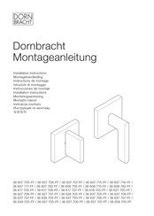 Dornbracht 36 607 716-FF Bedienungsanleitung