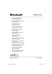 EINHELL GC-DP 5010 G Originalbetriebsanleitung