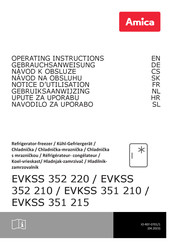 Amica EVKSS 352 220 Gebrauchsanweisung