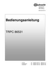Bauknecht TRPC 86531 Bedienungsanleitung
