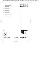 Pro Work 42.583.38 Bedienungsanleitung
