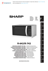 Sharp R-742 Bedienungsanleitung