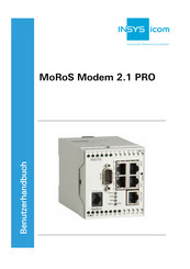 insys icom MoRoS Modem 2.1 PRO Benutzerhandbuch